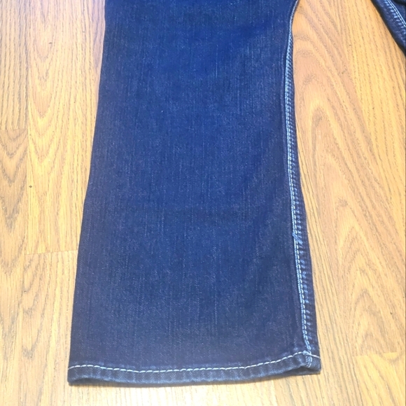 Silver Jeans Santorini Dark Wash Cropped Denim W30 L25 B33 - Picture 9 of 12